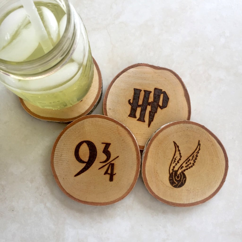 The Colibri Project Travel  Wood Burned Coasters - The Colibri