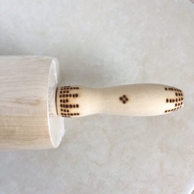 Baker | Wood Burned Rolling Pin