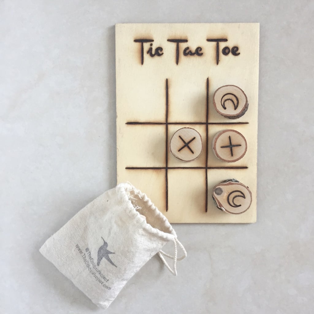 Games Tic Tac Toe Wooden Board Game, Tic Tac Toe Wood Game