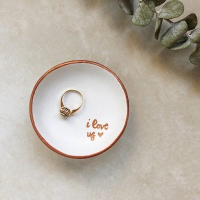 I love us | Jewelry Dish