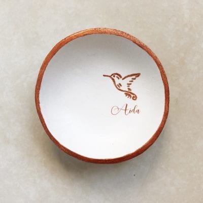 Personalized Colibri | Jewelry Dish